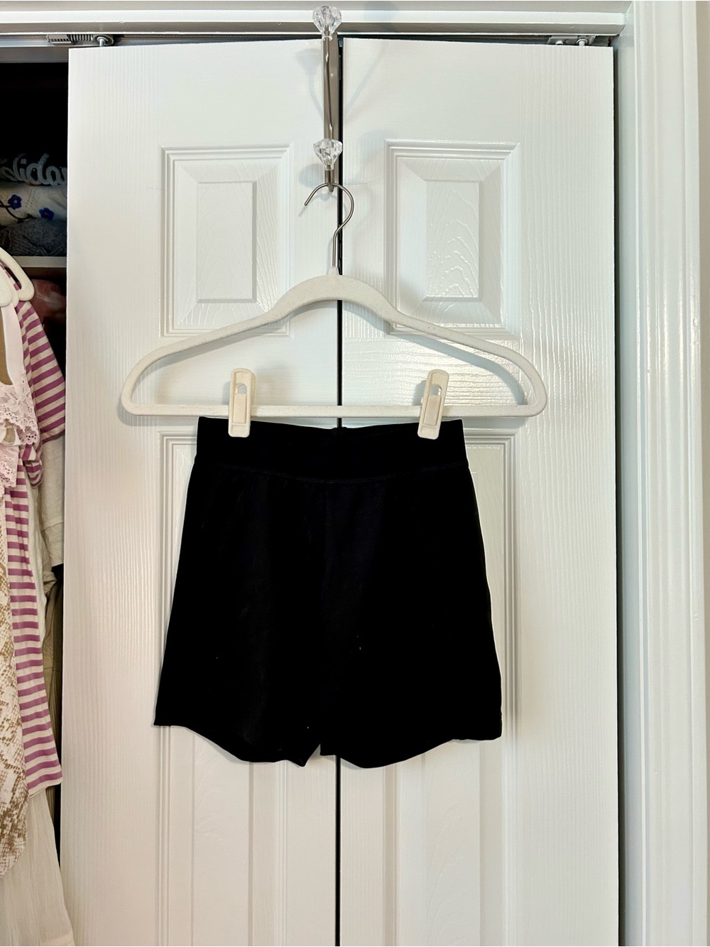 PINK Victoria's Secret Black Athletic Shorts